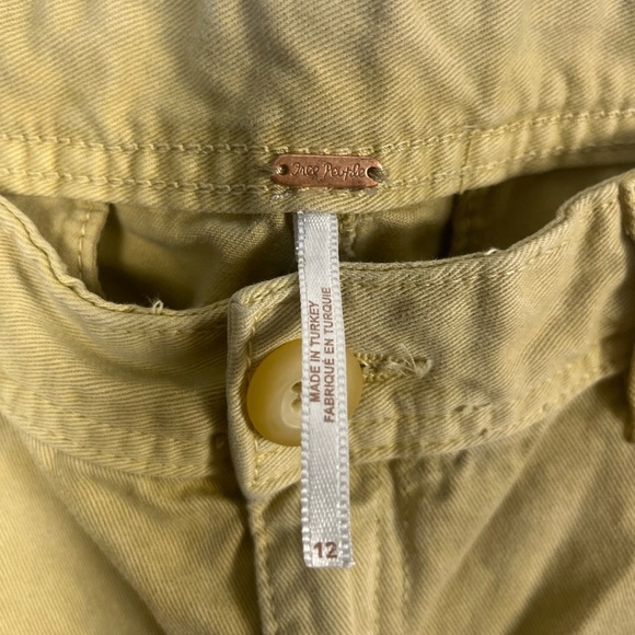 Free people Cya Later Slater trouser size 12 khaki - Picture 4 of 9